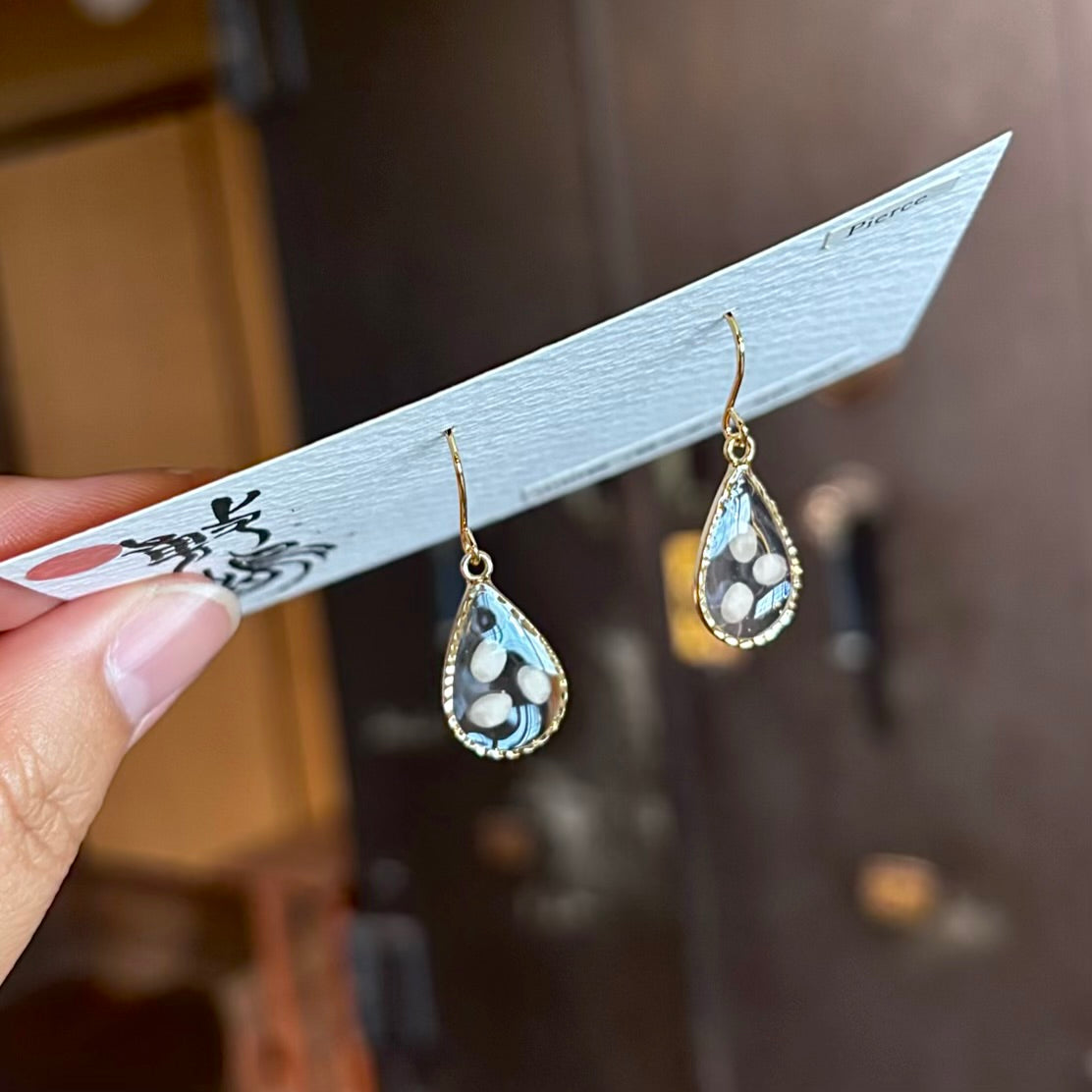 フックピアス　山田50 ゴールド
