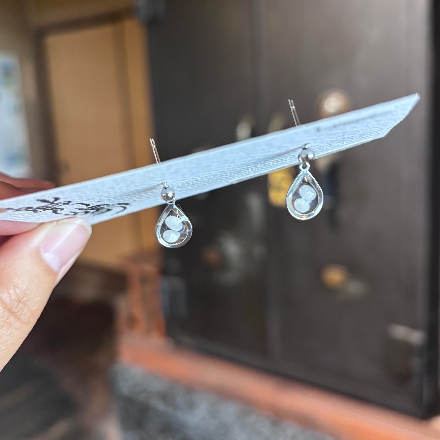 ピアス　夢山水50 シルバー