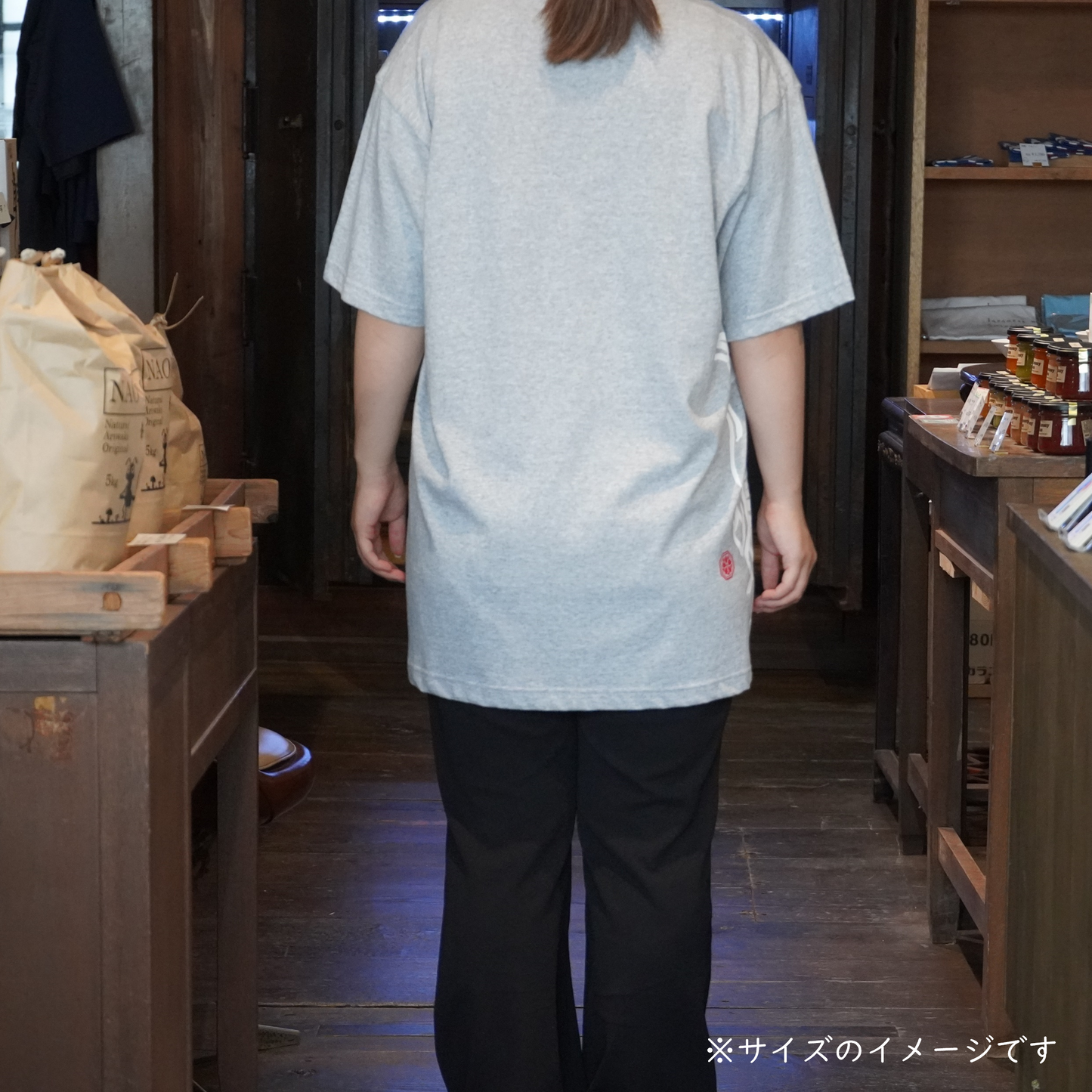 敷嶋Tシャツ(水色) L